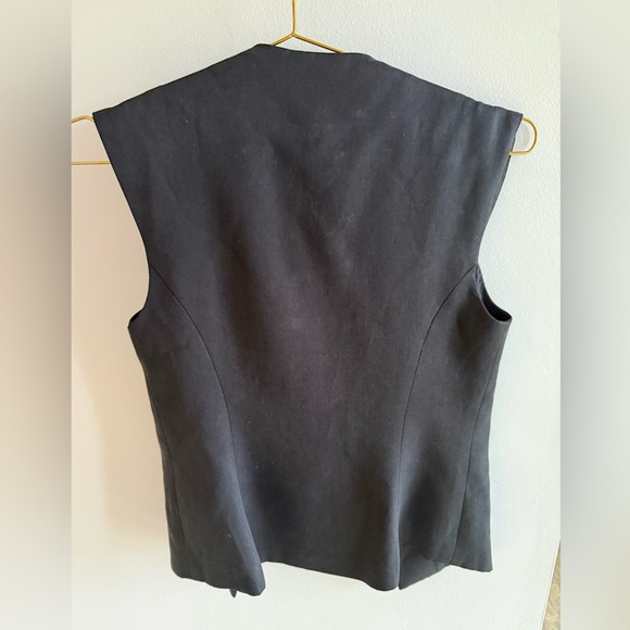 The Reformation Lottie black vest size xs NWT - Picture 4 of 5